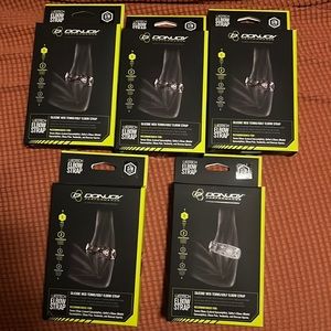 DONJOY elbow strap brand new silicone web